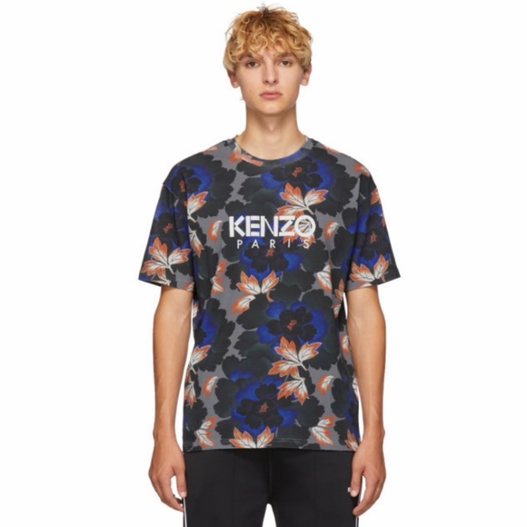 KENZO Paris Floral Print Men’s T-shirt Small